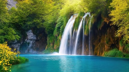 Waterfall in the forest