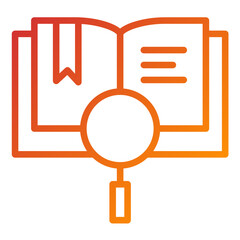 Vector Design Encyclopedia Icon Style