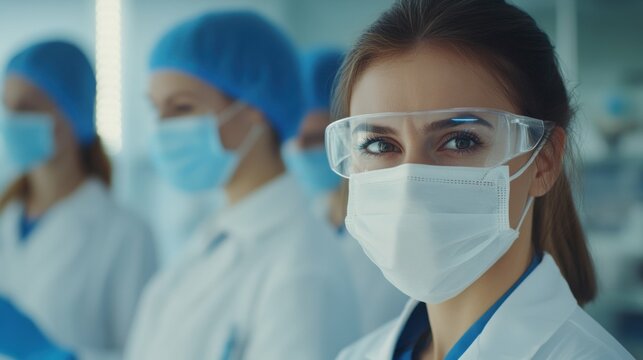 Medical License. Modern Clinic Planning with Medical Biotechnology Icons