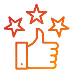 Vector Design Customer Satisfaction Icon Style