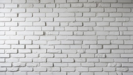 White brick wall texture for backgrounds in photography and design, ideal for minimalistic and modern aesthetics in various projects.