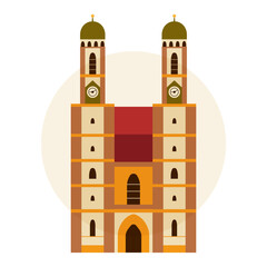 Frauenkirche Cathedral of Our Lady Icon