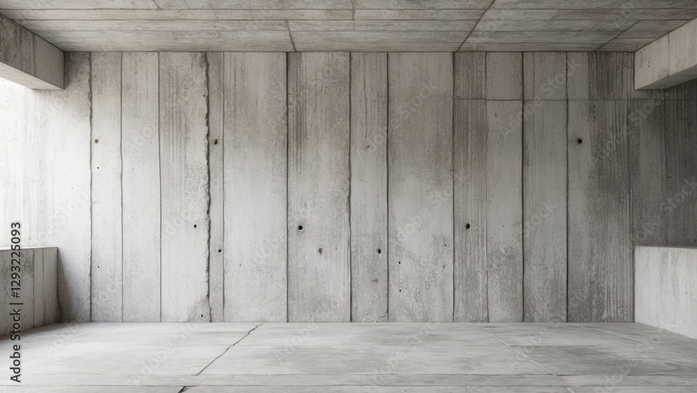 Poster concrete wall texture background for presentations and web templates with versatile space for text a