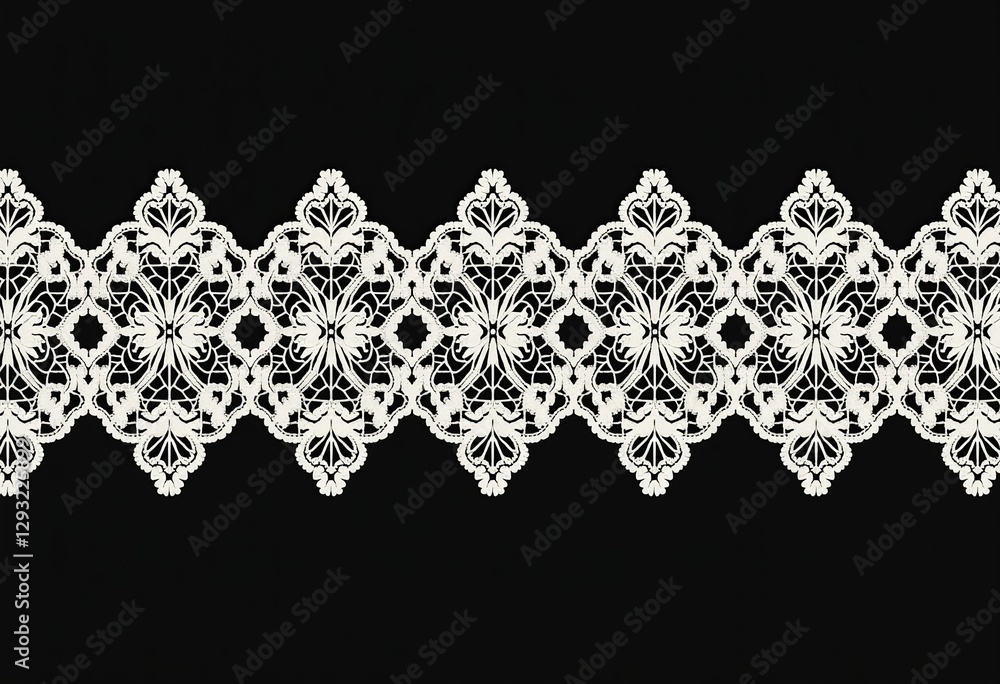 Poster create a visually stunning pattern design with this high-contrast fabric texture, showcasing intrica