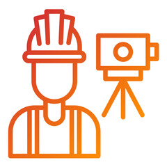 Surveyor Vector Design Icon Style