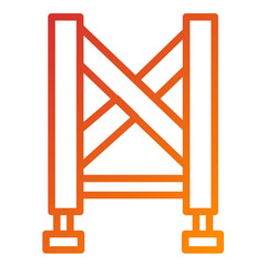 Safety Harness Vector Design Icon Style