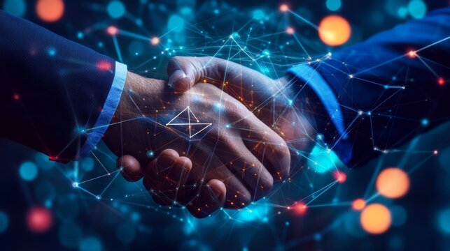 Digital connections are crucial for businesses today. Networking and partnerships help companies thrive in the modern world. - Powered by Adobe