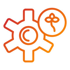 Green Tech Vector Design Icon Style