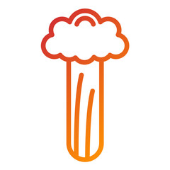 Celery Vector Design Icon Style