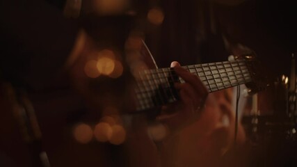Experience a captivating Intimate Candlelit Music Session featuring beautiful Guitar melodies