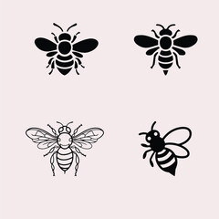 Bee vector illustration.eps