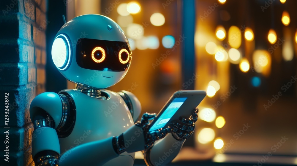 Poster voice control your smartphone with ai, the smart robot that helps you brainstorm and come up with ne
