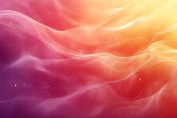 Obraz premium Colorful Waves of Warm Hues Providing Abstract Impression