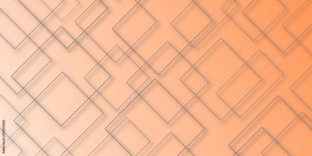 Poster creative modern and minimalist future geometric abstract background template. light pink vector illu