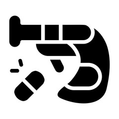 Gun Solid Icon