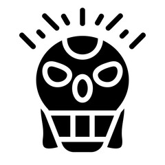 Skull Solid Icon