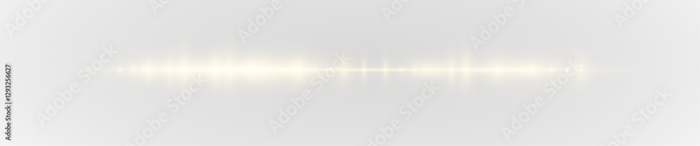 Poster minimalist abstract audio waveform, blending seamlessly into the light background, representing the 