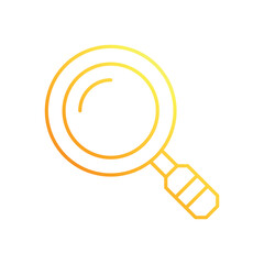 Magnifying Glass Vector icon