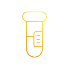 Test Tube Vector icon
