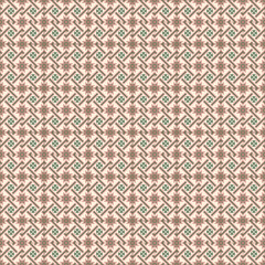 Obraz premium Nyonya Tiles Pastel Color Geometric Seamless Pattern