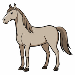 Obraz premium horse vector illustration