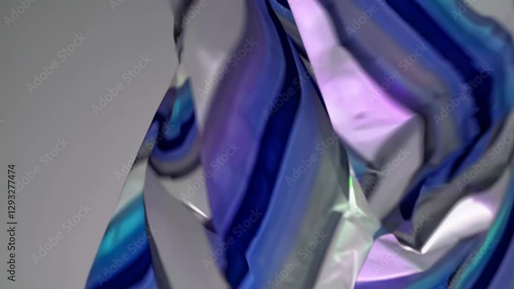 Poster abstract background with blue lines