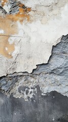 Time-worn Concrete Wall Texture: A Study in Decay and Depth