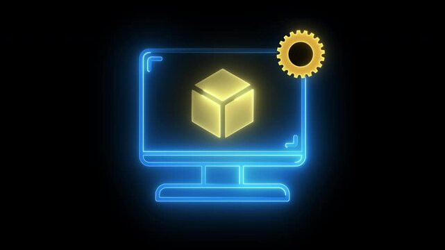 Strategic innovation concept, systematic process for developing and implementing new ideas and products that help an organization grow and compete. Rapid prototyping icon on transparent background.