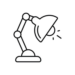 Study Lamp Vector icon