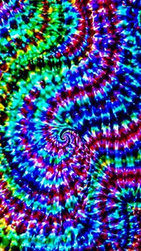 Vibrant Tie-Dye Spectrum