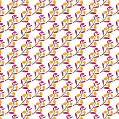 seamless background with hearts