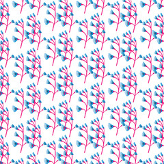 seamless pattern with butterflies