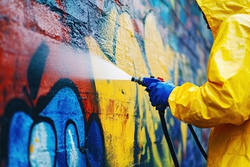 Cleaning Graffiti from Walls: A Pressure Washer Guide for Removal Techniques