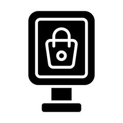 Advertising Board Solid Icon