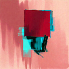 abstraktes digital painting