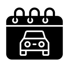 Appointment Rent Solid Icon