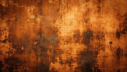 Rustic Orange Brown Vintage Texture Background Wallpaper - Monochrome Grunge Design