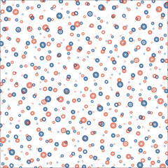 Obraz premium Background of multi-colored circles of different sizes