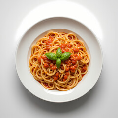 Spaghetti with Tomato Sauce: Recipe & Image 
