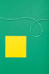 Important Message Written On Piece OF Paper. Photo Of Different Office Supplies, Stickers, Notebooks, Pens, Pencils, Rullers, Marckers, Stapler, Wallet. Main Information.