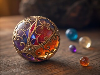 Behold eternal allure of a polished gem, illuminating its intricate patterns, kaleidoscope hues, and ancient tales it carries from epochs past
