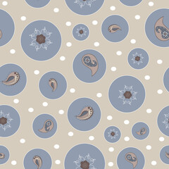 Novelty Paisley, Colourfull Paisley Classics   pattern backgrounds seamles surface pattern design,Vector Repeat pattern with  Paisley, frills, stripes ,checks, gingham patterns, leaves, flowers,ornam
