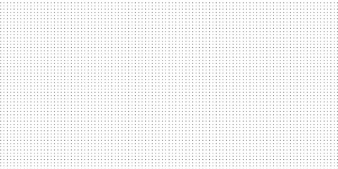 Black polka dots seamless pattern on white background. Halftone minimalist abstract