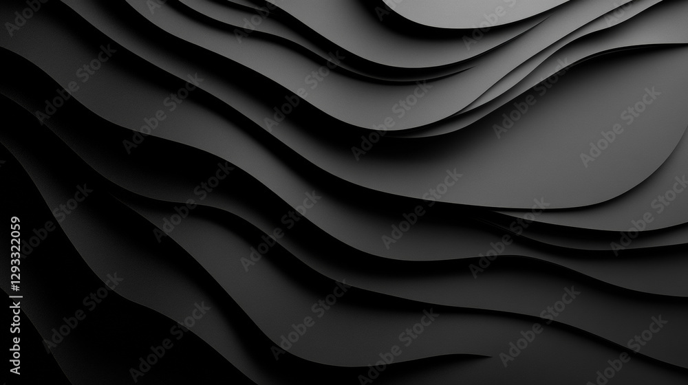 Poster shadow strips, realistic lines overlay effect isolated on transparent background. gradient borders w