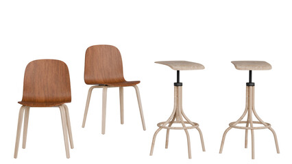 Set of chairs