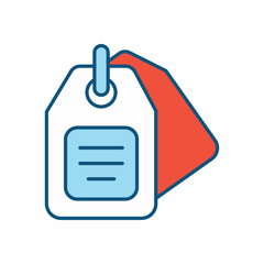 Discount tag vector icon