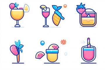 restaurant and bar icons