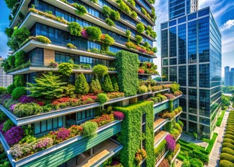 Singapore High-Rise Solar Panels & Rooftop Garden: Sustainable Urban Living