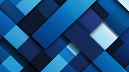 abstract geometric blue shape pattern background.