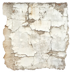 Obraz premium Grunge Wall Texture Overlay on transparent background.